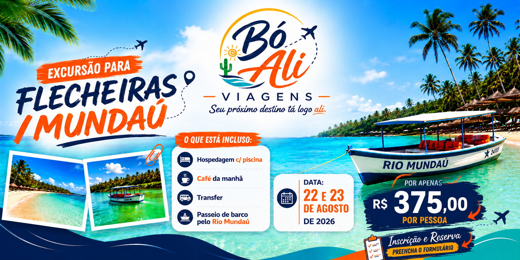 Excursão Bó Ali Viagens